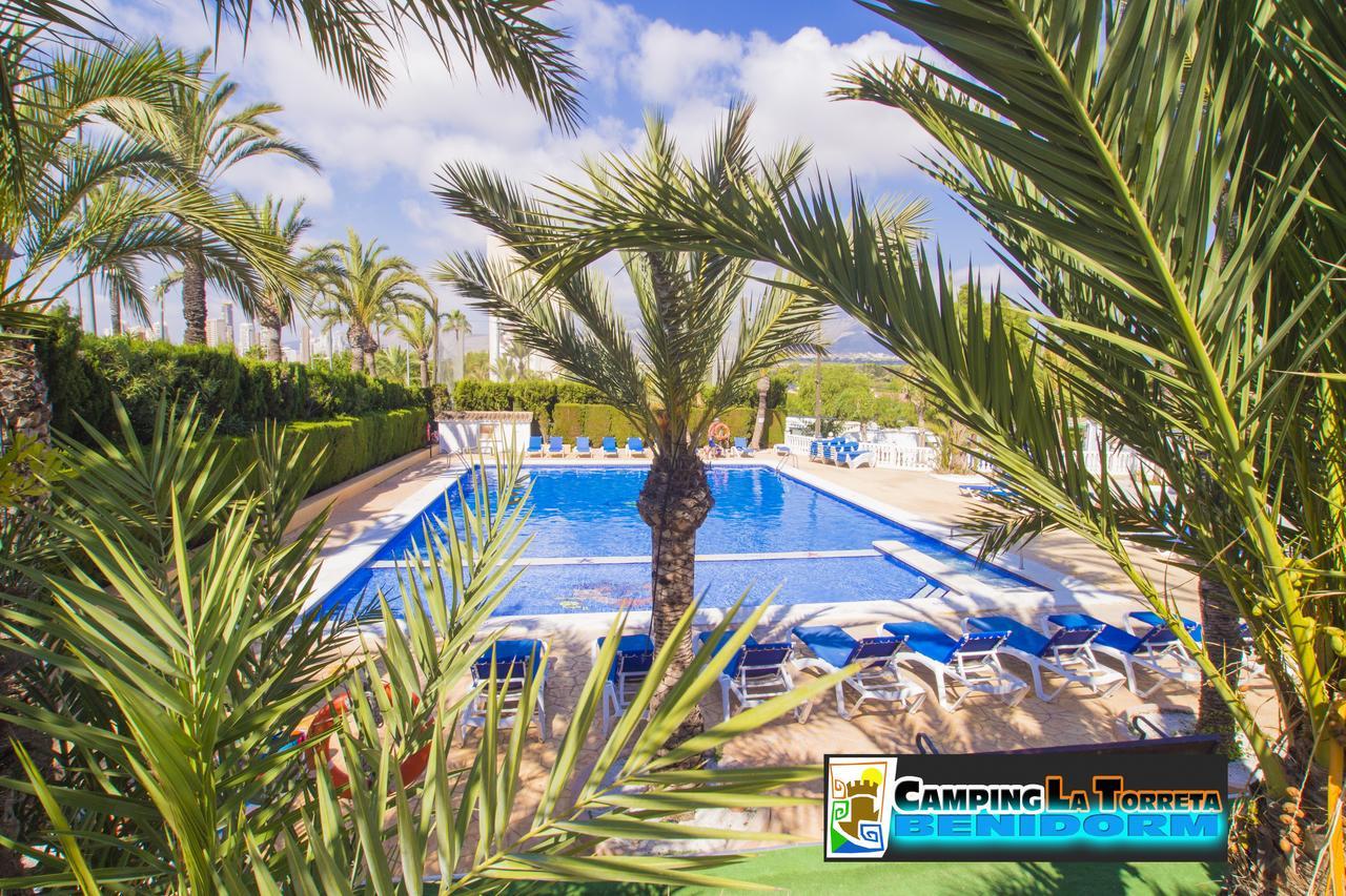 Camping La Torreta Hotel Benidorm Bagian luar foto