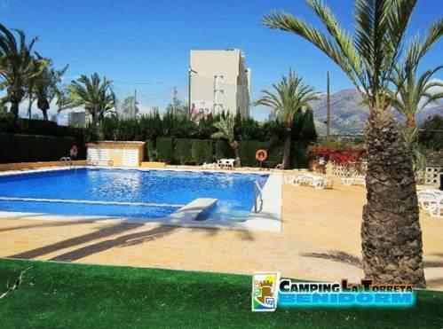 Camping La Torreta Hotel Benidorm Bagian luar foto